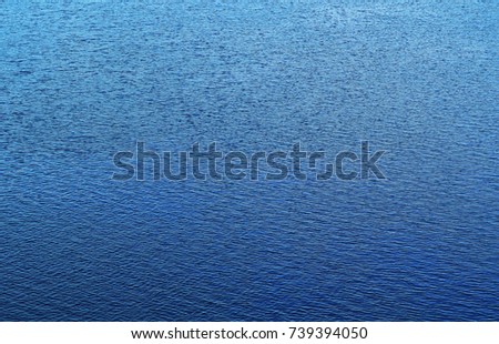 Water surface in the wind