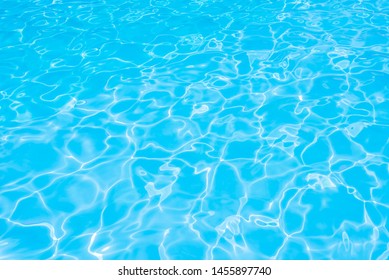 Water Swimming Pool Texture And Surface Water On Pool