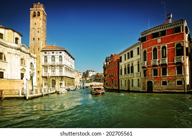 Water Taxi In Venice