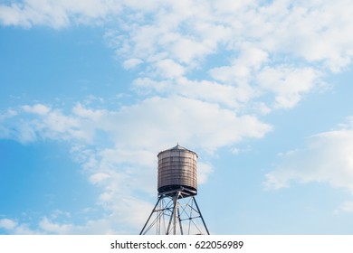 Water Tower In Brooklyn