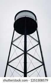 A Water Tower In Greenpoint, Brooklyn, New York City