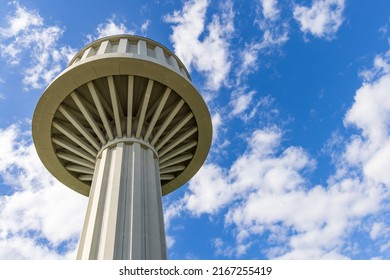 Water Tower In Iisalmi In Savonia In Finland