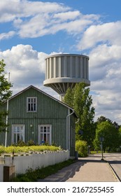 Water Tower In Iisalmi In Savonia In Finland