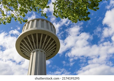 Water Tower In Iisalmi In Savonia In Finland