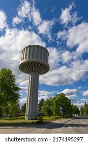 Water Tower In Iisalmi In Savonia In Finland