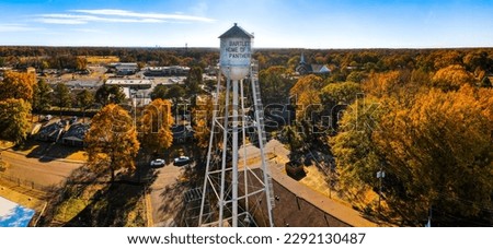 Water Tower located in downtown Bartlett Tennessee