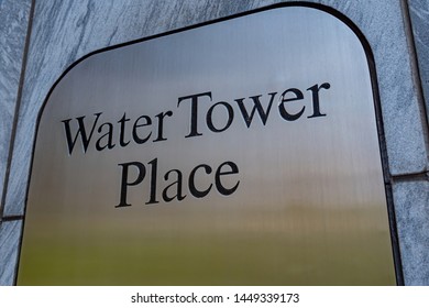 Water Tower Place In Chicago - CHICAGO, ILLINOIS - JUNE 11, 2019