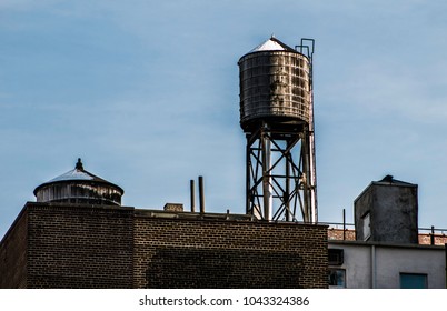 Water Tower And Sky