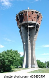 Water Tower In Vukovar