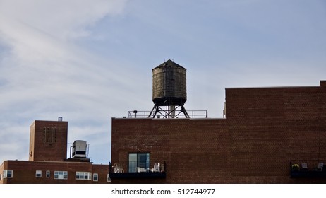 Water Towers Of New York. USA