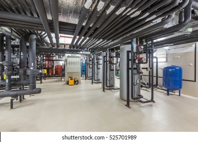 Water treatment and heating system of the building
