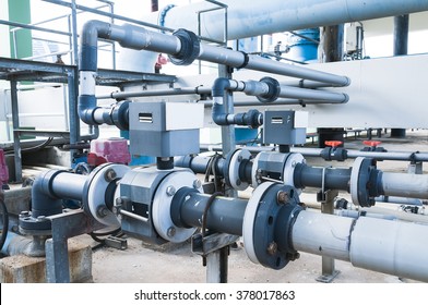 Water Treatment Plant Piping System