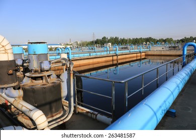 water treatment plant - water treatment plant within the pumps and pipelines