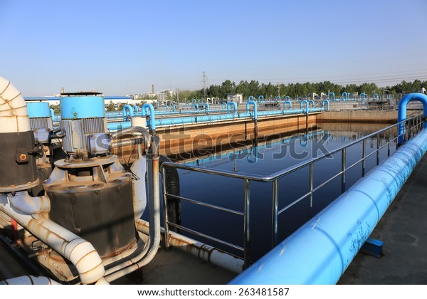 water treatment plant - water treatment plant\
within the pumps and\
pipelines