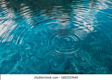 Water Waves In The Natural Pool