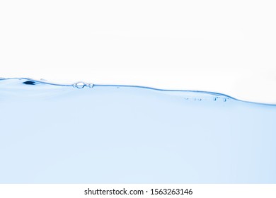 Water Vector Wave Transparent Surface Bubbles Stock Vector (Royalty ...