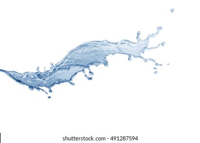 Water Splashwater Splash Isolated On White Stock Photo (Edit Now) 770359753