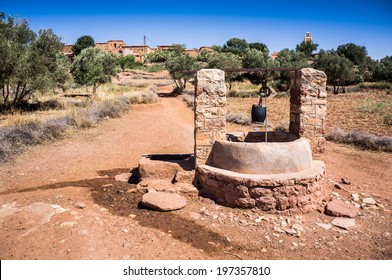 Water Well Atlas Mountains, Morocco, Africa