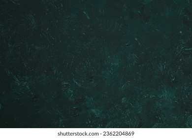 Watercolor deep teal green background painting. Vintage emerald backdrop. - Shutterstock ID 2362204869