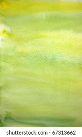 Watercolor lemon hand painted art background for scrapbooking, created by me - Shutterstock ID 67313662