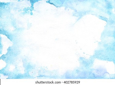 Watercolor light background