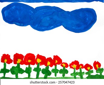 watercolor paint flowers