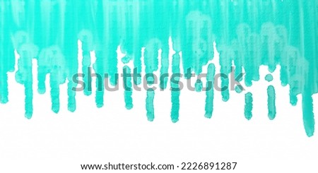 watercolor splash with white background text area