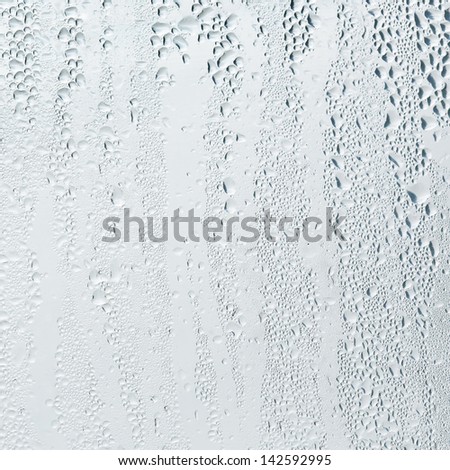 waterdrops on a window.