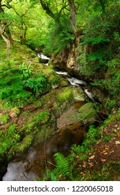 Waterfall At Aira Force National Trust, Lake District, UK