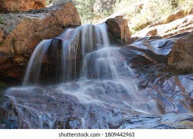 Waterfall. The Broadmoor Seven Falls.