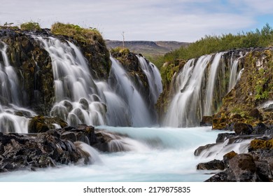 Waterfall Bruarfoss, Southern Region, Iceland