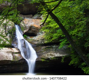 Waterfall Cascade in the Forest