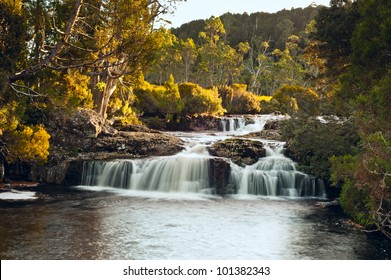 Waterfall Close To Cradle Mountain Lodge, Cradle Mountain, Tasmania, Australia