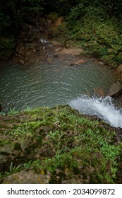 Waterfall In The Colombian Forest
