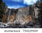 Waterfall in Creel in Barranca del Cobre