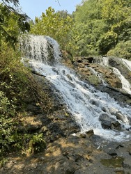 Waterfall At David Crockett State Park