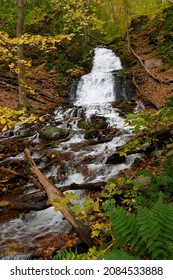 Waterfall In Delaware Water Gap, New Jersey