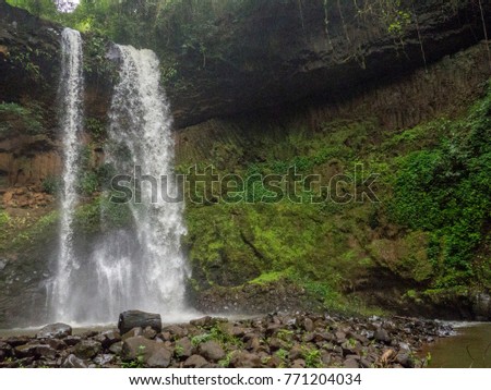Waterfall in the Djungle of Mondulkiri
