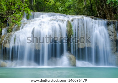 Waterfall era van in kanchanaburi,Thailand