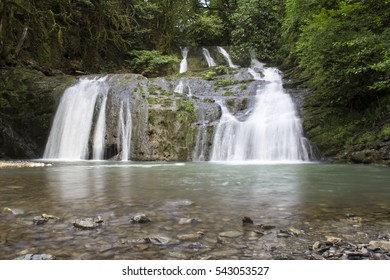 waterfall in the forest