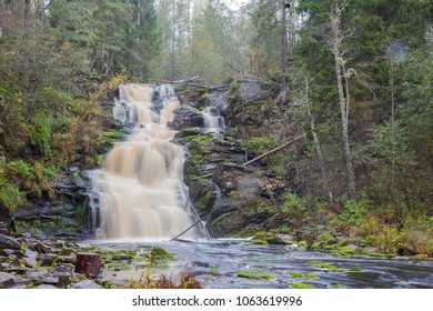waterfall forest nature - Shutterstock ID 1063619996