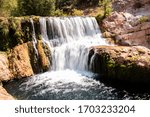 Waterfall in Fossil Creek, Arizona