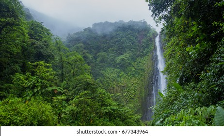 Waterfall In Guadeloupe