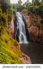 waterfall Haew Narok (chasm of hell) waterfall Kao Yai national park World Heritage in Thailand 