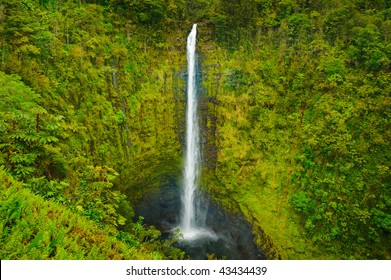 Waterfall In Hawaii