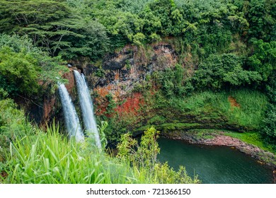 Waterfall In Hawaii 