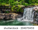 Waterfall at Little River Canyon National Preserve in northern Alabama