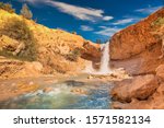 Waterfall, Mossy Cave, Bryce Canyon National Park, Utah, USA