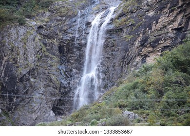 Waterfall in mountain