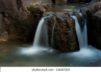 Waterfall In Mountain Pine Ridge Forest Reserve